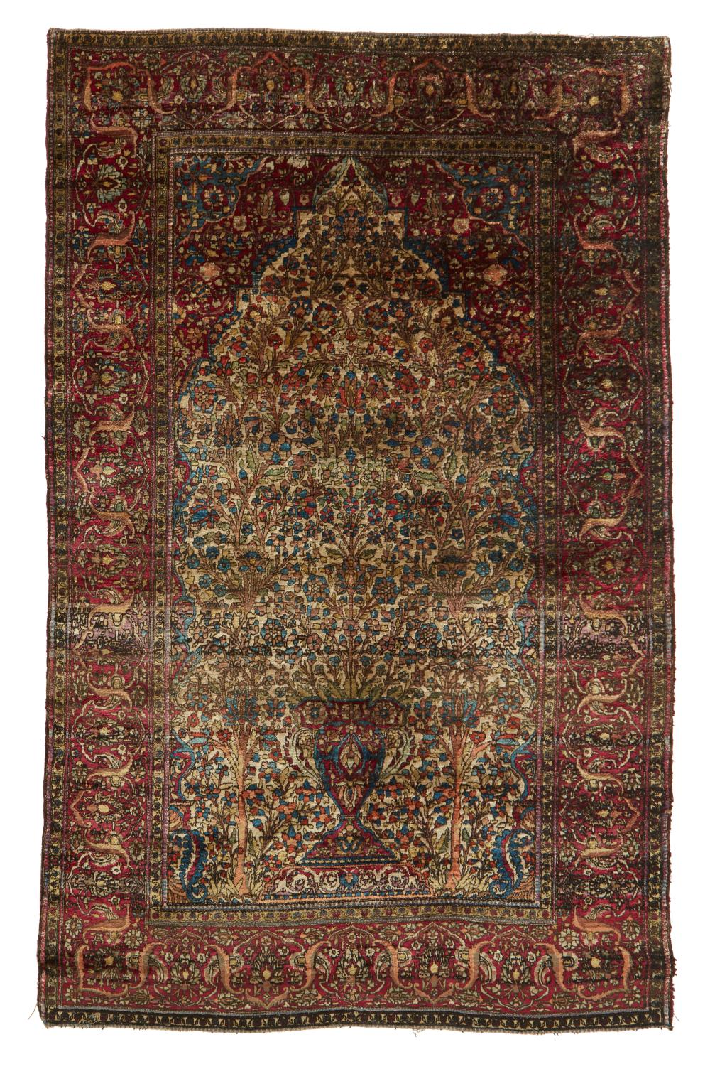 A PERSIAN RUGA Persian rug, 