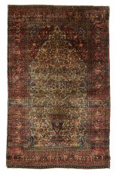 A PERSIAN RUGA Persian rug,  E