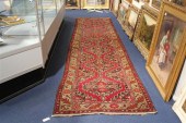 A Persian runner with six cent