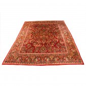 A PERSIAN SAROUK CARPET A Pers