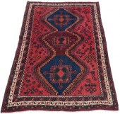 A Persian Shiraz Area Rug Appr