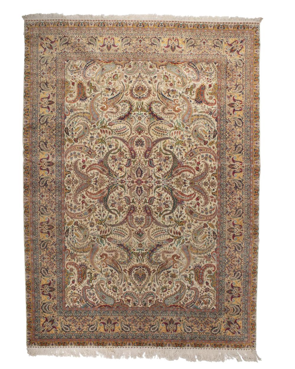 A PERSIAN TABRIZ AREA RUGA