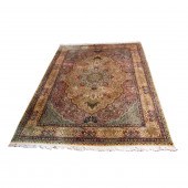 A PERSIAN TABRIZ CARPET A Pers