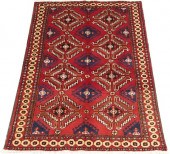 A Persian Tabriz Rug Apprx. 3'