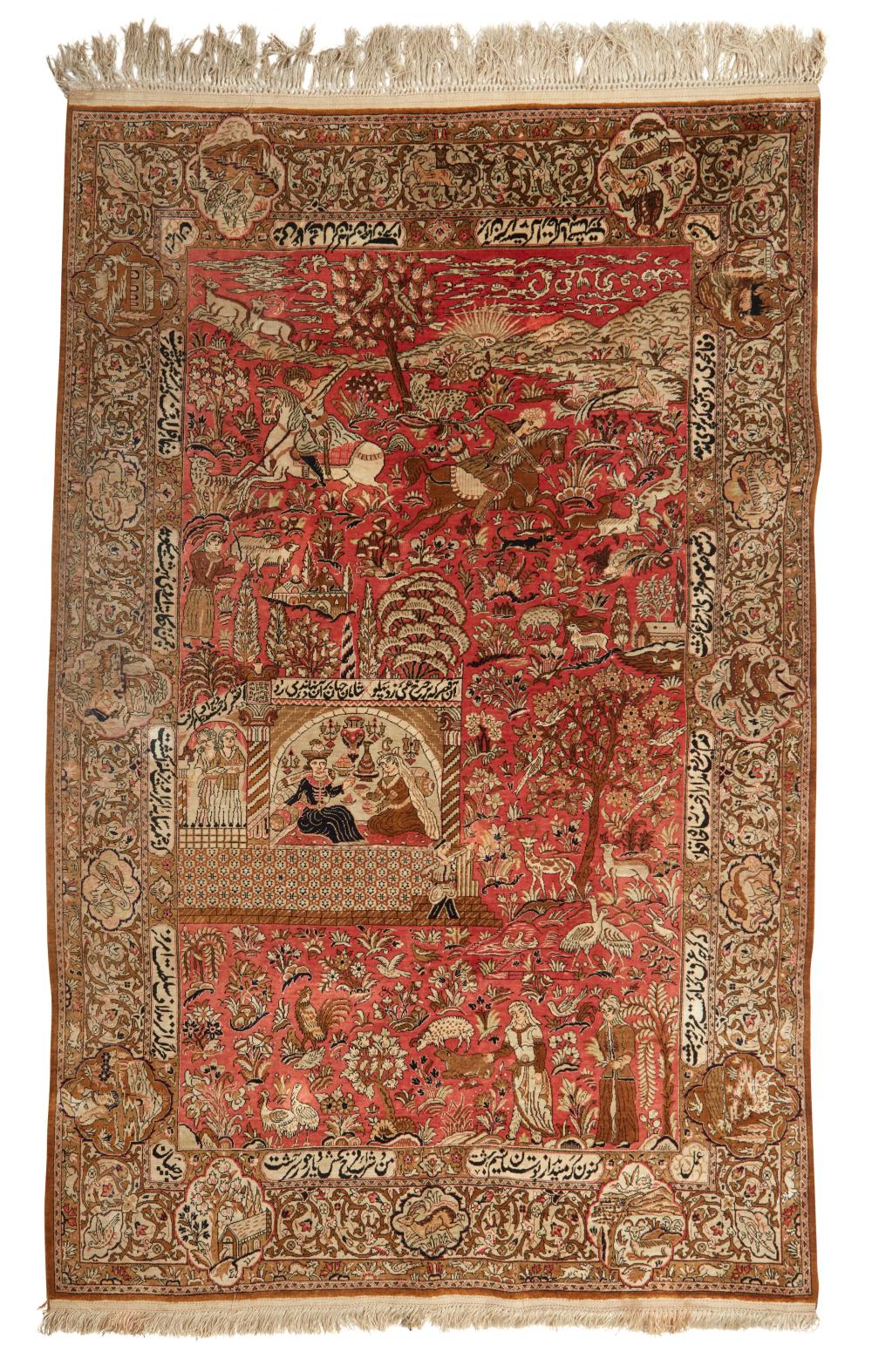 A PERSIAN TABRIZ RUGA Persian