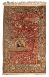 A PERSIAN TABRIZ RUGA Persian