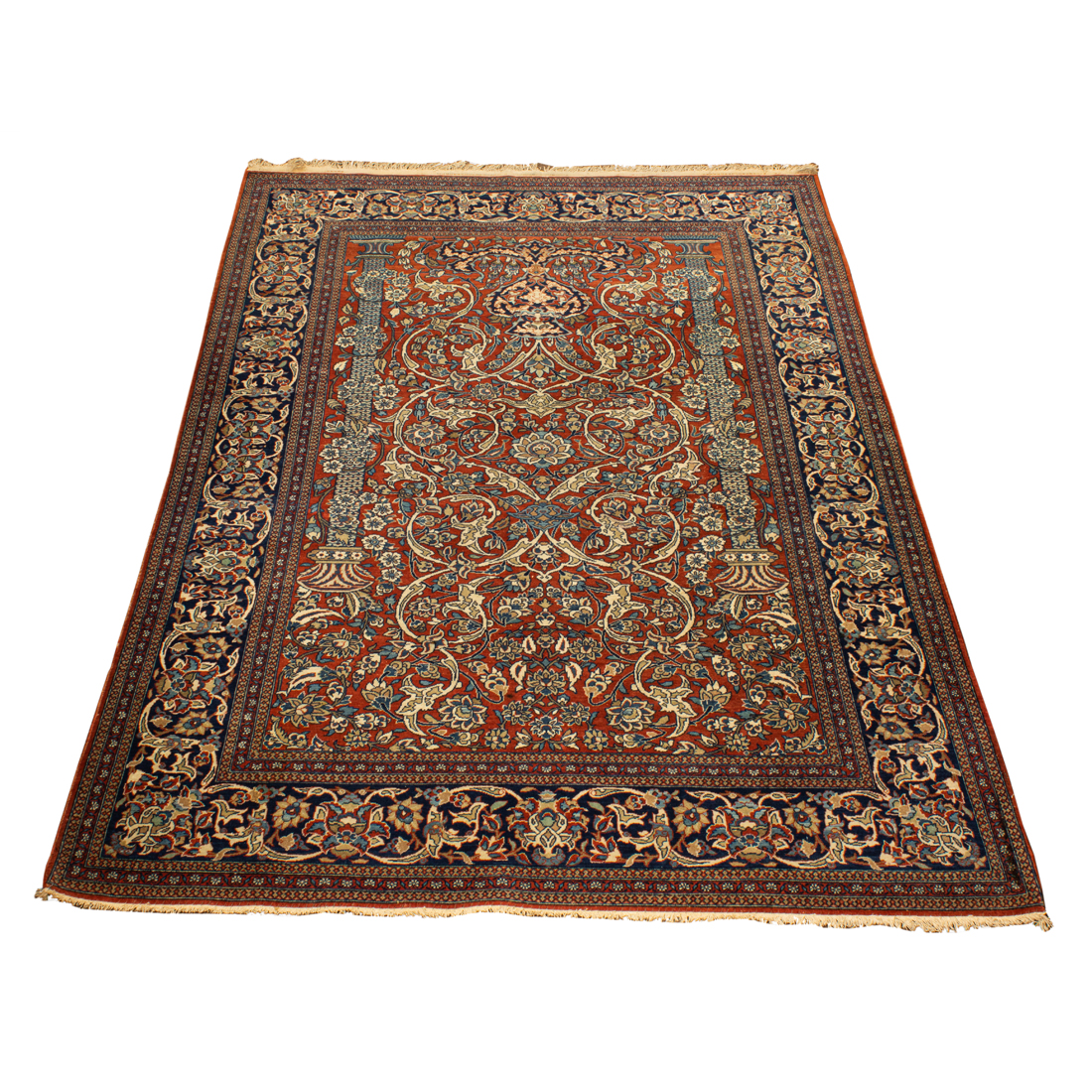 A PERSIAN TEHRAN CARPET A Persian