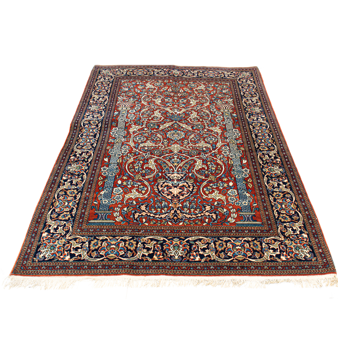 A PERSIAN TEHRAN CARPET A Persian