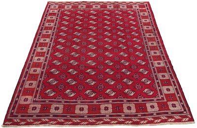 A Persian Turkeman Carpet Apprx.