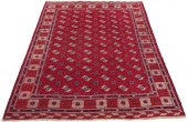 A Persian Turkeman Carpet Appr