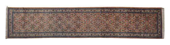 A Persian Wool Runner having