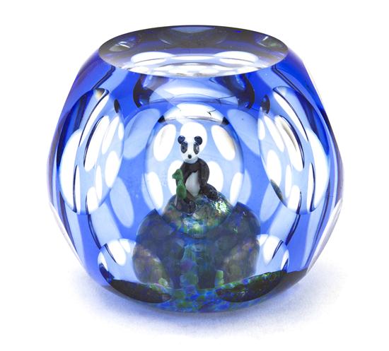 A Perthshire Glass Paperweight
