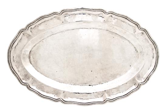 *A Peruvian Silver Platter of