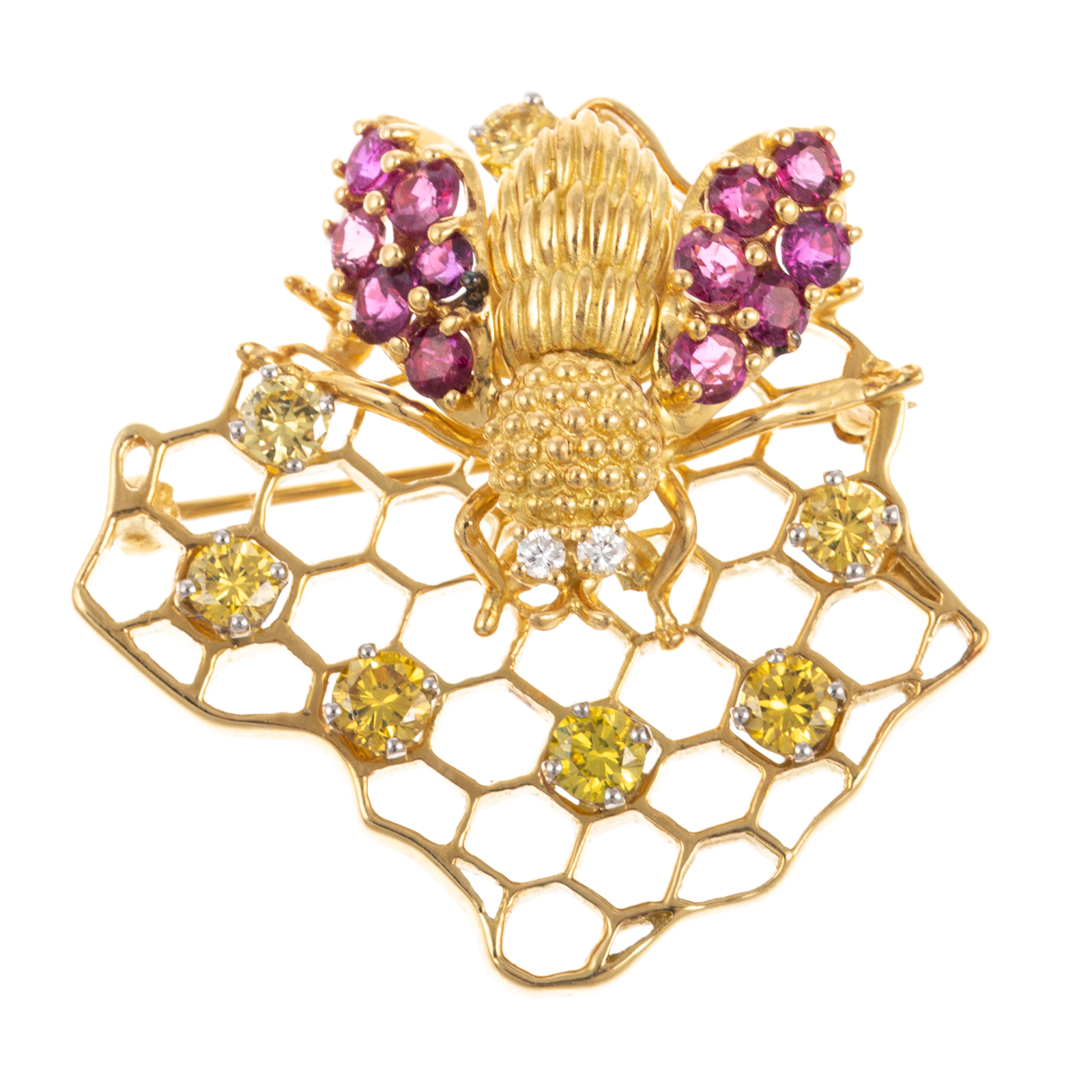 A PETER LINDEMAN HONEYCOMB & BEE