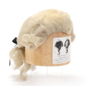A PHILADELPHIA POWDERED WIG BY