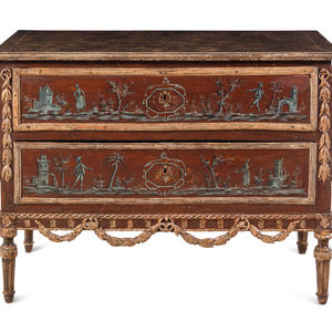 A Piedmontese Painted and Parcel