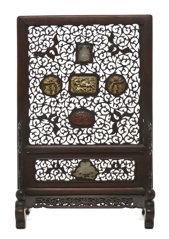 A Pierce Carved Hardwood