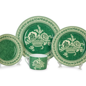 A Pierre Frey Porcelain Dinner