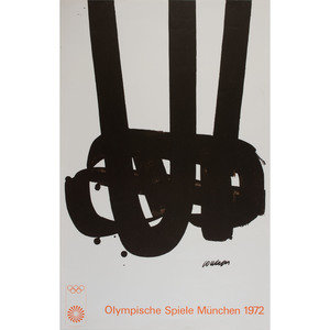 A Pierre Soulages Poster for