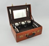 A Pigskin Leather Traveling Va