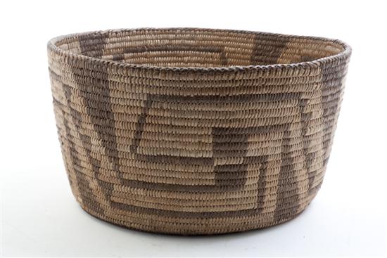 * A Pima Coiled Basket having a