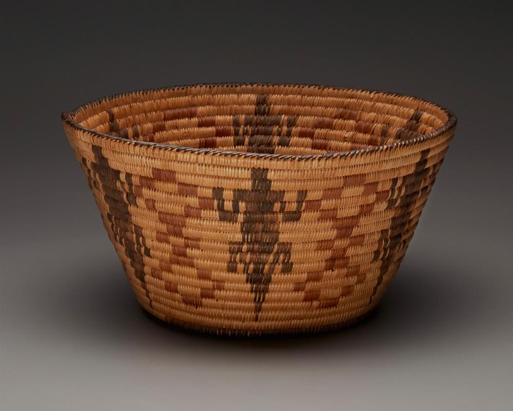 A PIMA PICTORIAL BASKETA Pima