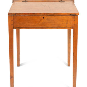 A Pine School Desk 19th Century