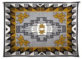 A Pinon Weaving in black tan w