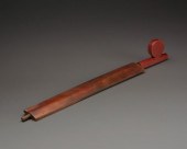 A PLAINS CATLINITE PIPE AND ST