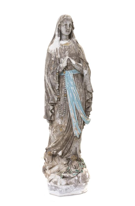 A Plaster Model of the Madonna