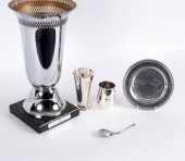 A plated automobile trophy, Le