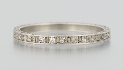 A Platinum and Diamond Band