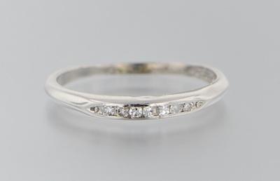 A Platinum and Diamond Band