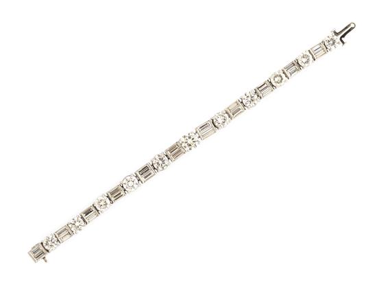 A Platinum and Diamond Line