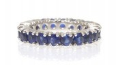A Platinum and Sapphire Eterni