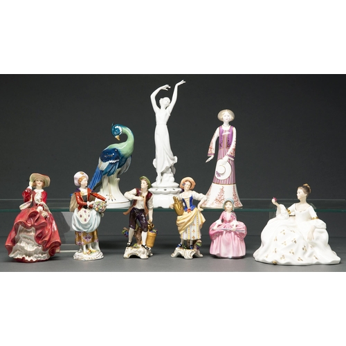 A Plaue porcelain model of a