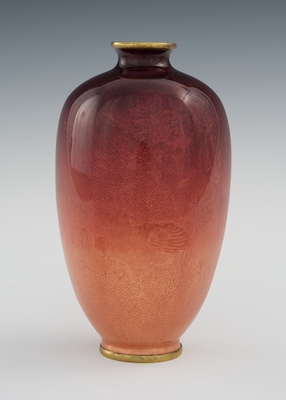 A Plum to Peach Ginbari Vase 20th