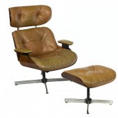 A PLYCRAFT EAMES STYLE TAN UPH