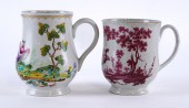 A PLYMOUTH PORCELAIN BELL SHAP