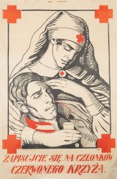 A POLISH WWI-ERA RED CROSS POS