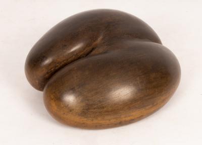A polished Coco de Mer, 32cm x 28cm