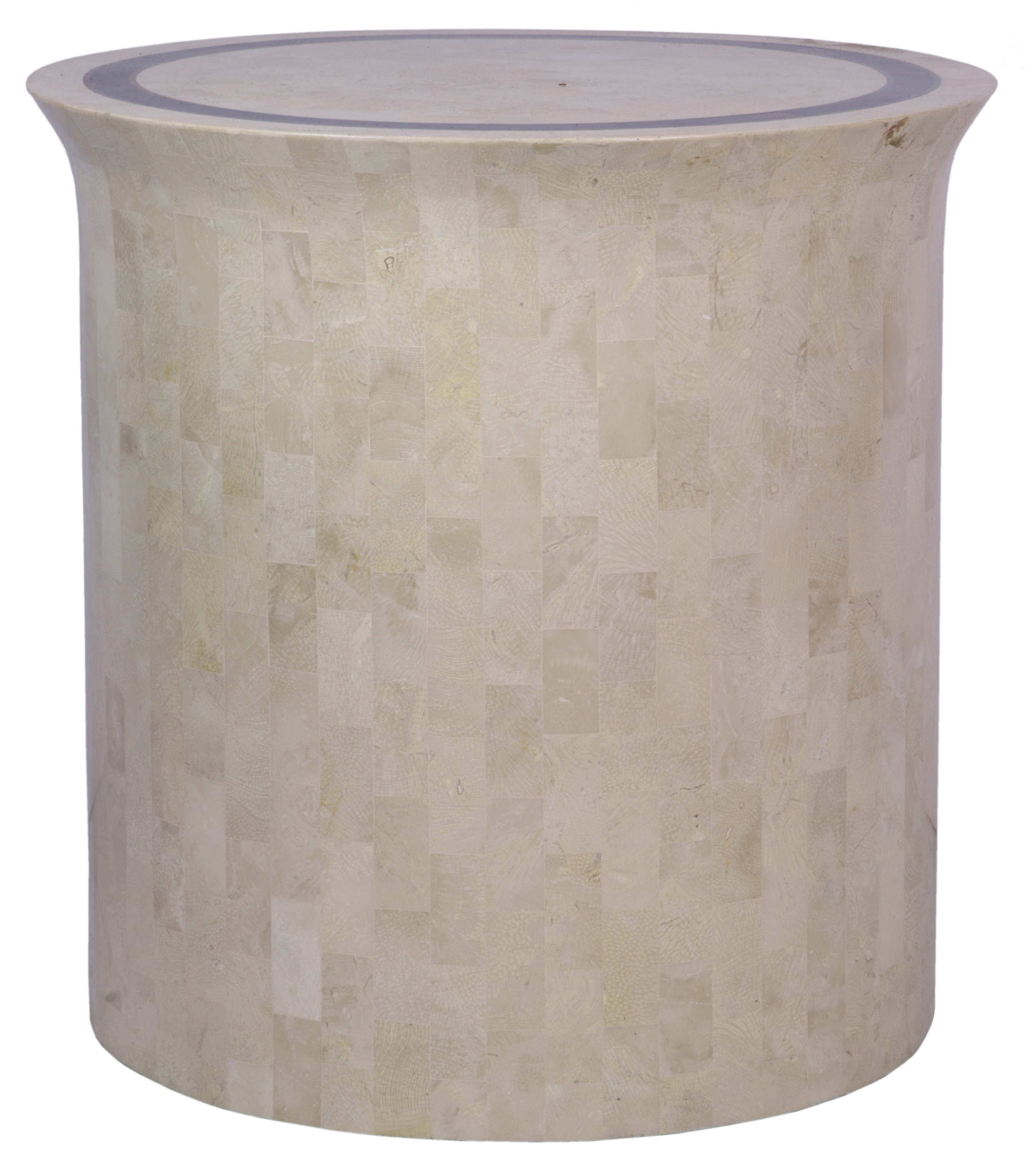 A POLISHED STONE OCCASIONAL TABLE A