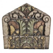 A Polychrome Enameled Terra Co