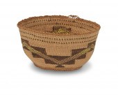 A POLYCHROME HUPA/ YUROK/KARUK