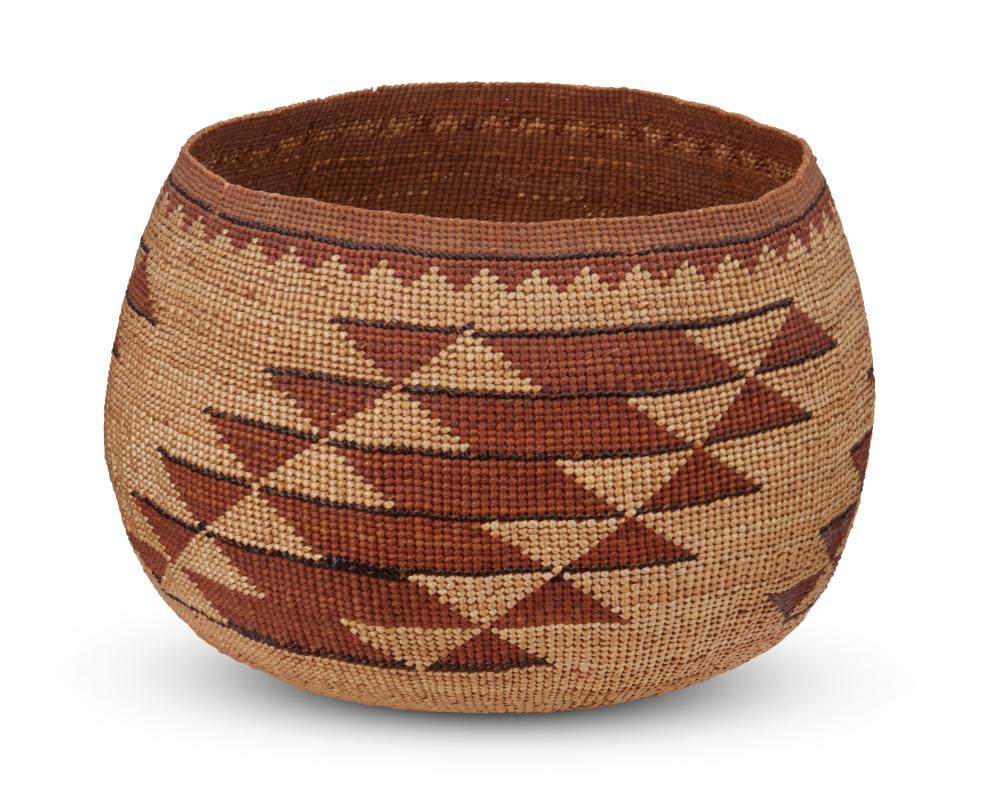A POLYCHROME HUPA/YUROK/KARUK