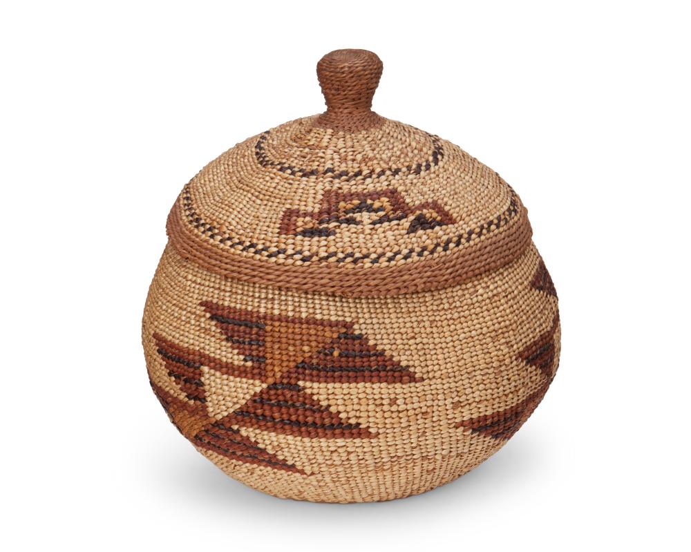A POLYCHROME HUPA/YUROK/KARUK