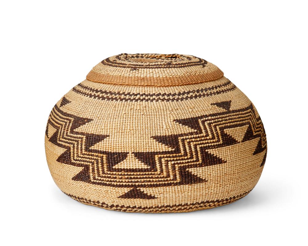 A POLYCHROME HUPA/YUROK/KARUK