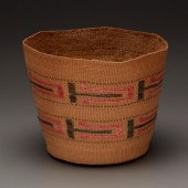 A POLYCHROME NORTHWEST COAST T