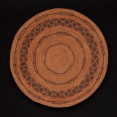 A POLYCHROME YOKUTS BASKETA po