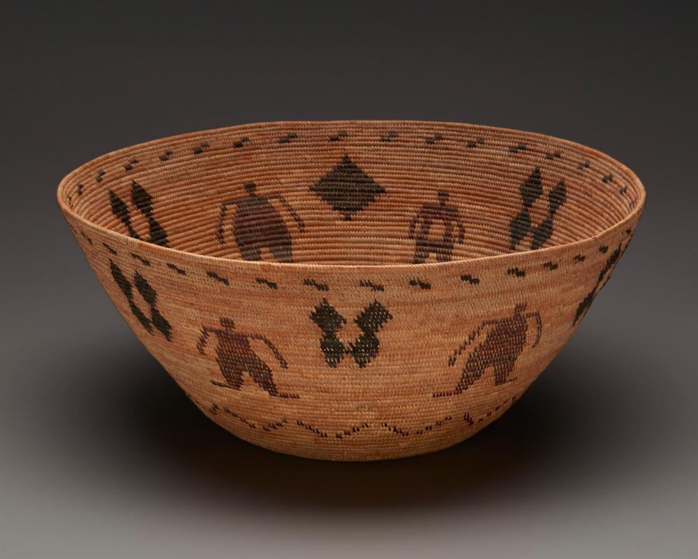 A POLYCHROME YOKUTS PICTORIAL